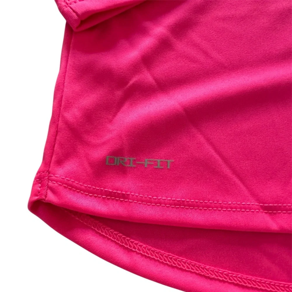Nike Dri-Fit Pink Long Sleeve Top & Leggings Set Girls Size 4T NWT - Picture 3 of 10